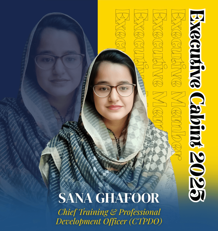 Sana Ghafoor, Executive Cabinet 2025-26
